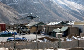 Forward Operating Base Morales Frazier, Kapisa Province, Afghanistan